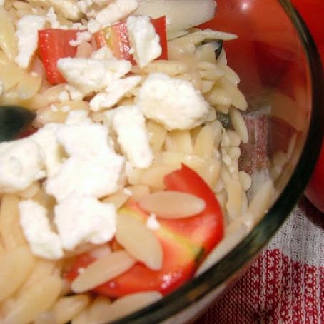 Greek Chicken or Shrimp with Everything Orzo
