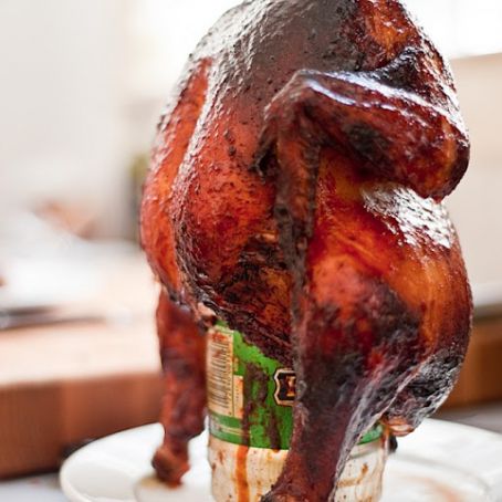 Pat's Beer Can Grilled Chicken