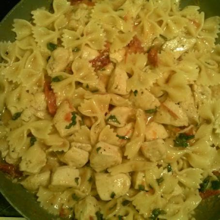 Chicken Parmesan Pasta Toss