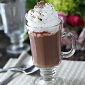 Red Velvet Hot Chocolate Cocktail