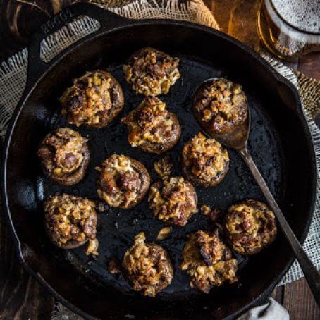 Sausage Stuffed Mushrooms
