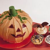 Jack-o'-Lantern Cake