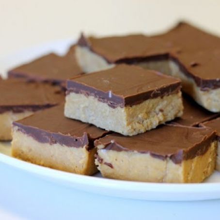 No-Bake Chocolate Peanut Butter Bars