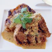 Grilled Lamb Chops with Tahini Sauce