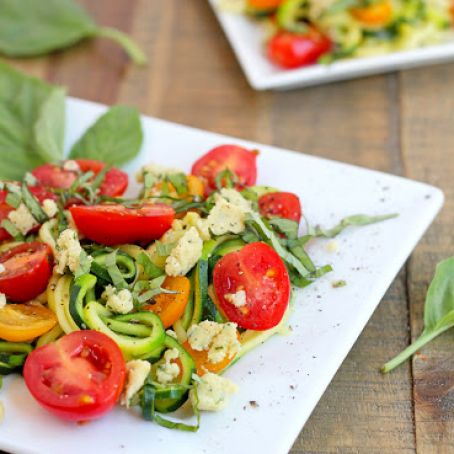 Zucchini Spiralize Salad
