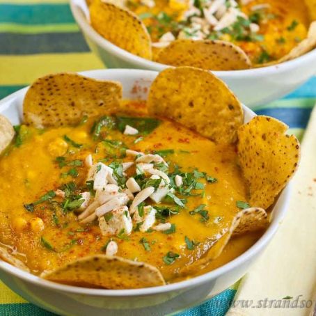 Carrot and Pumpkin Vegetarian Soup, GF & FODMAP