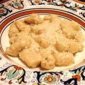 Gnocchi in Salsa di Nocciole