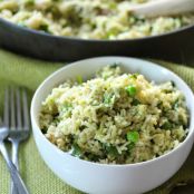 Avocado, Lime and Cilantro Rice