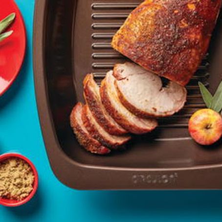 Roast Turkey Breast with Smoked Sea Salt and Brown Sugar Rub