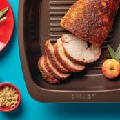 Roast Turkey Breast with Smoked Sea Salt and Brown Sugar Rub