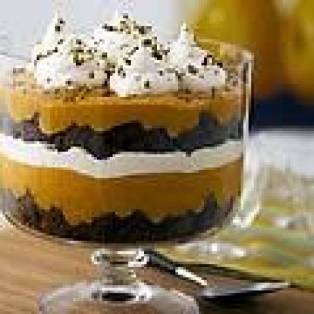 Pumpkin Gingerbread Trifle