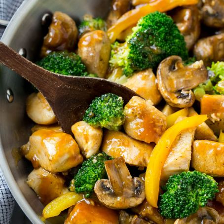 Garlic Chicken Stir Fry