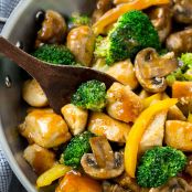 Garlic Chicken Stir Fry