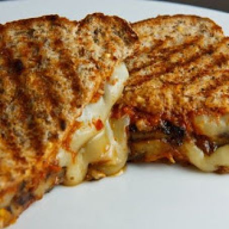 Eggplant and Mozzarella Melt