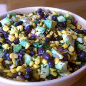 Black Bean, Corn, Avocado Salad