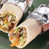 Teriyaki Beef Wraps