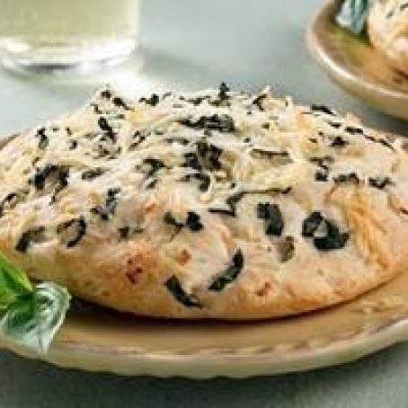 Fresh Herb-Topped Mini-Focaccias