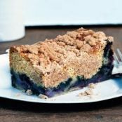 Blueberry Streusel Cake