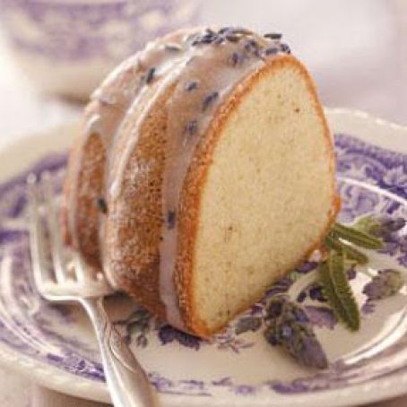 Almond Lavender Cake