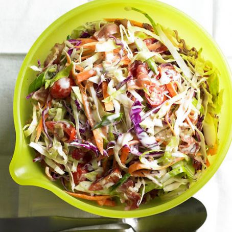 Creamy BLT Coleslaw