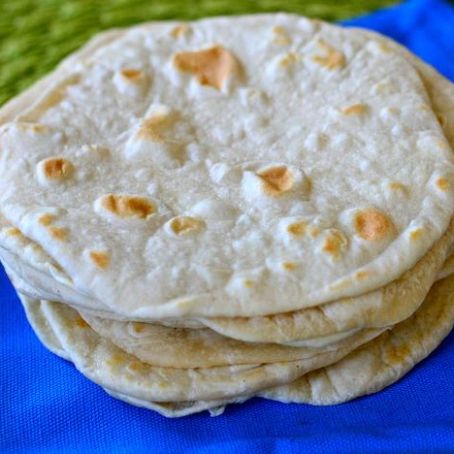 Easy Homemade Flour Tortillas