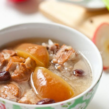 Apple Pork Ribs Soup