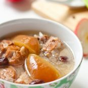 Apple Pork Ribs Soup