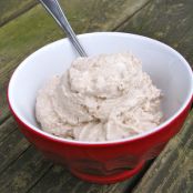 ice cream - vanilla hazelnut ice cream