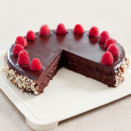 Chocolate-Raspberry Torte