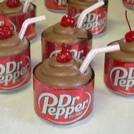 Dr Pepper Cupcakes