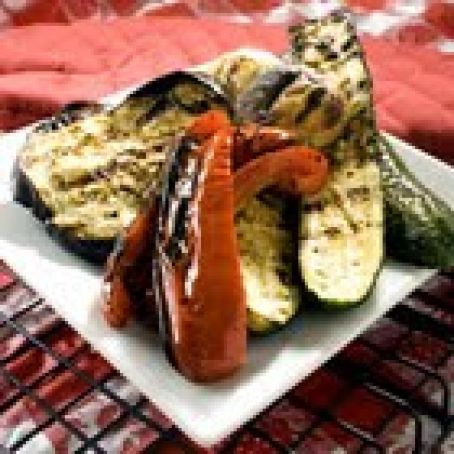 Marinated Barbequed Vegetables