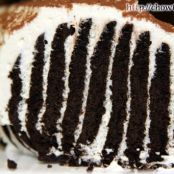 Chocolate Cream Log