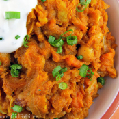 Curried Sweet Potatoes and Chickpeas