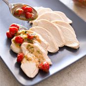 Perfect Poached Chicken Breasts