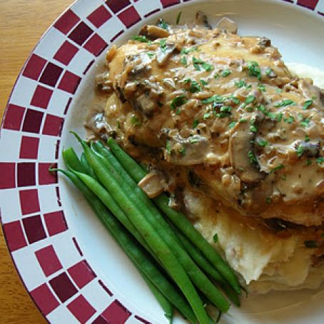 Stuffed Chicken Marsala