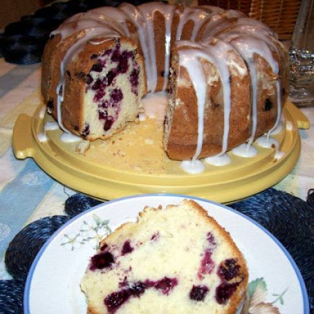 Pound Cake - Blueberry-Lime