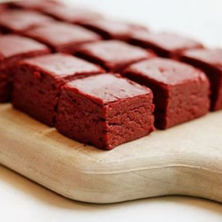 Red Velvet Fudge