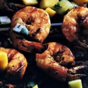 SHRIMP TIKKA w/FRESH MANGO CHUTNEY