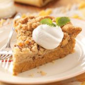 Ginger-Streusel Pumpkin Pie Recipe