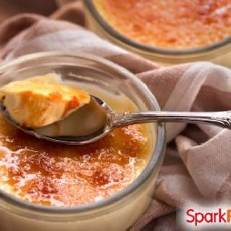 Cranberry-Orange Creme Brulee