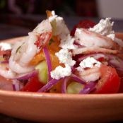 Shrimp, Tomato and Feta Salad