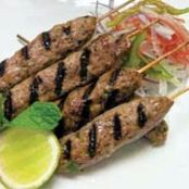 Hyderabadi Sheek Kabobs (Lamb Meatball Kabobs)