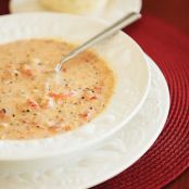 Tomato Basil Parmesan Soup