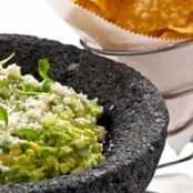 GUACAMOLE w/TOMATILLO & QUESO FRESCO