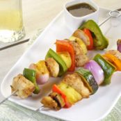 Chicken Pineapple Kabobs with Agave Pineapple Marinade & Finishing Sauce