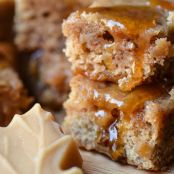 Maple Pecan Blondies