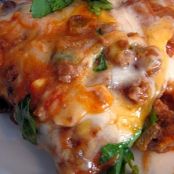 Cheesy Enchilada Casserole