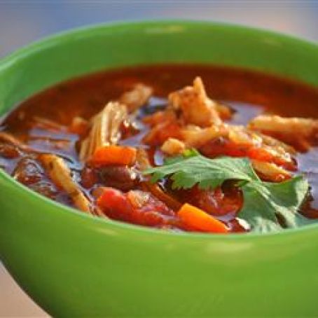 Catherine's Spicy Chicken Soup
