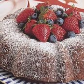 Star Spangled Cocoa Bundt Cake