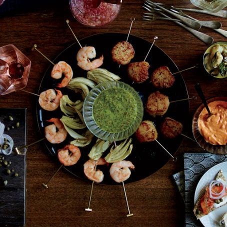 Sea Scallop Lollipops